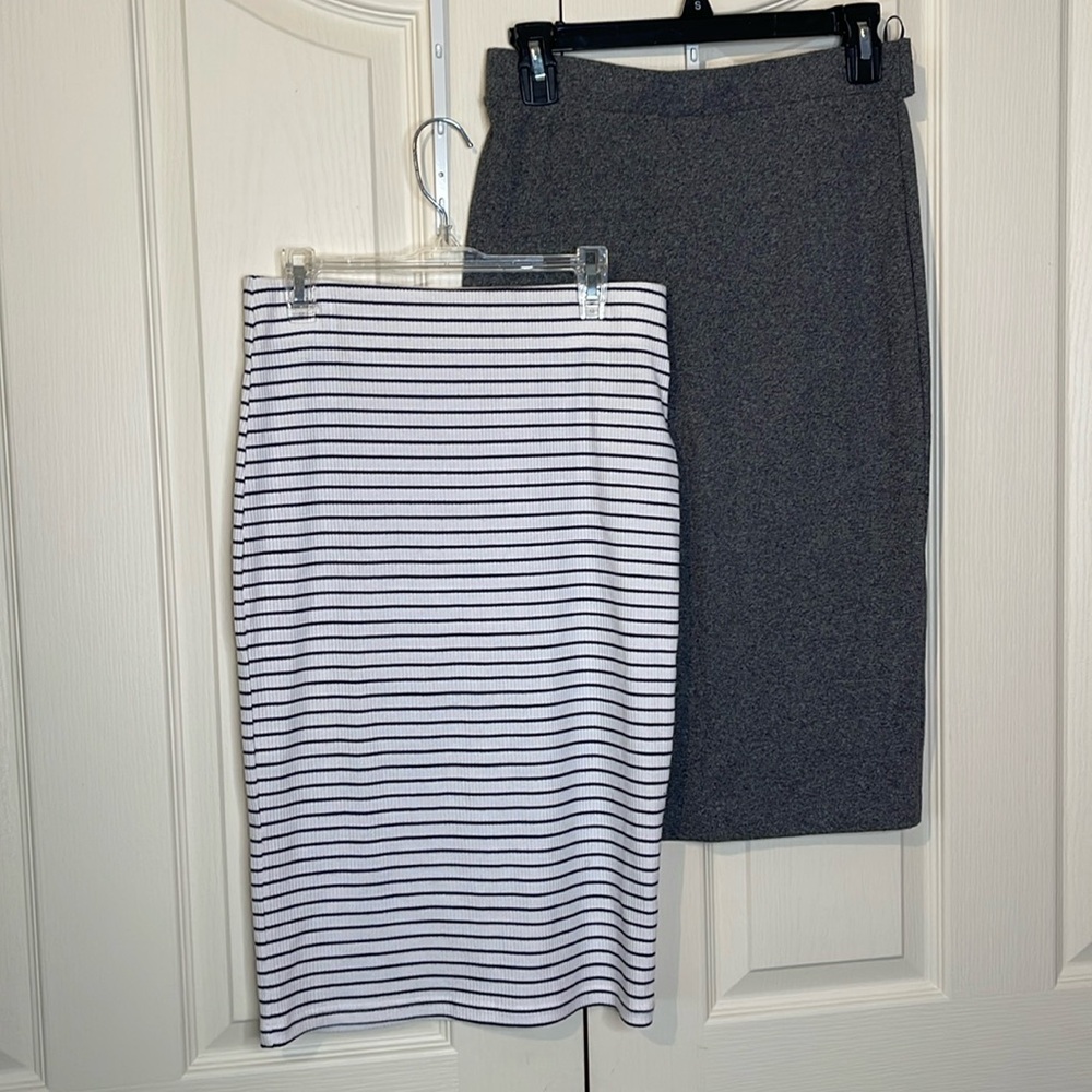 Set of 2 midi Pencil Skirts